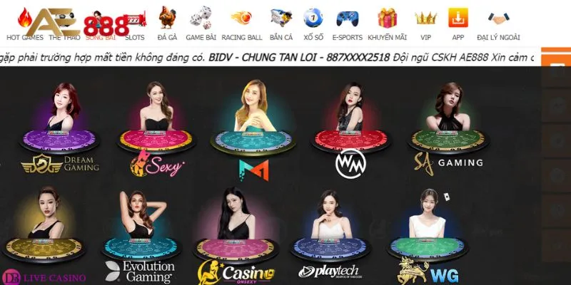 Những nhà phát hành game Casino hàng đầu